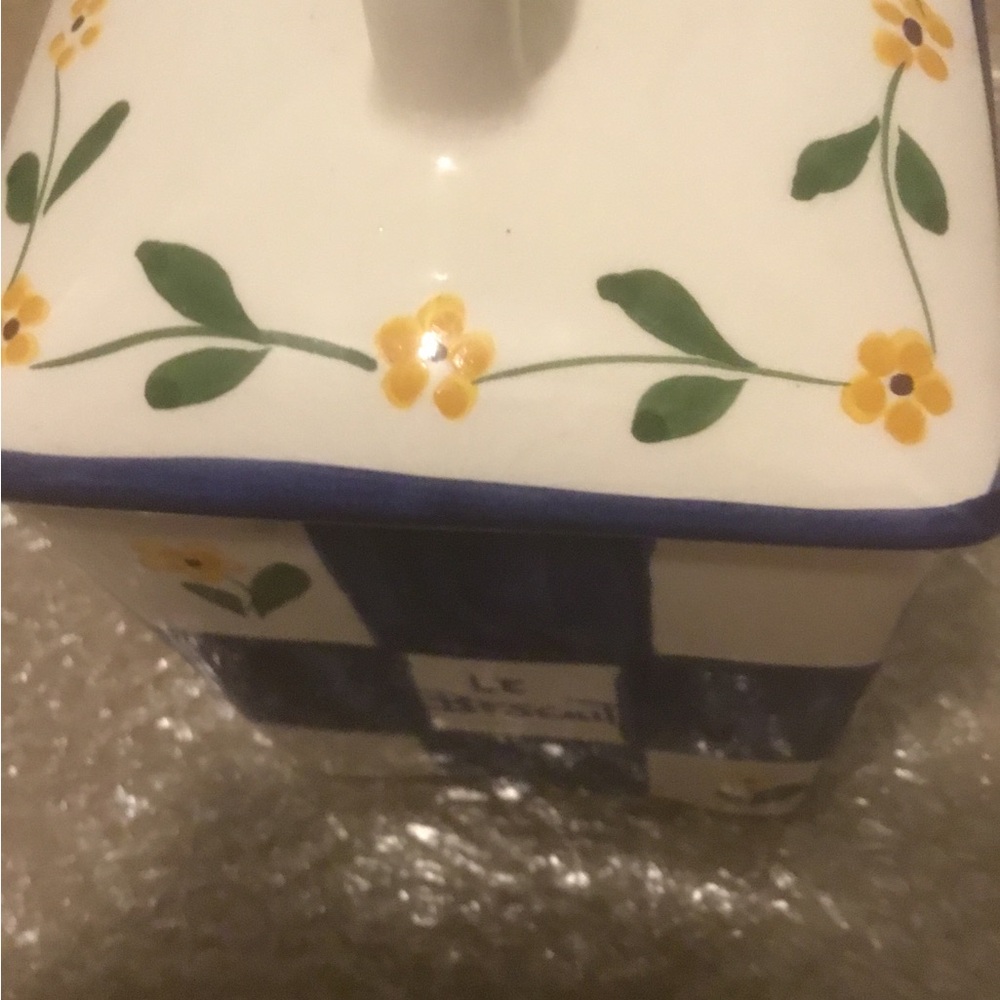 Vintage Dog Casa Fina Biscuit Jar